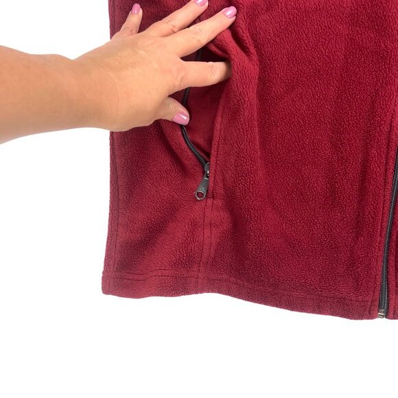 Columbia Fleece Men's Red Vest Size XL - Picture 4 of 7